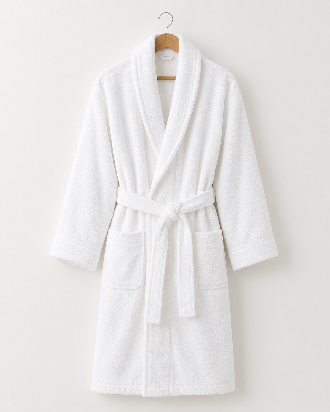 Bademantel Classic Hotel aus 100 % Baumwolle – leicht und schnelltrocknend