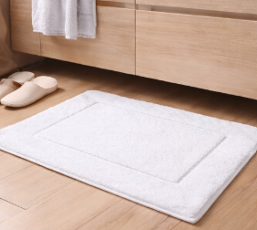 Badematte 100 % Baumwolle – farbecht & langlebig