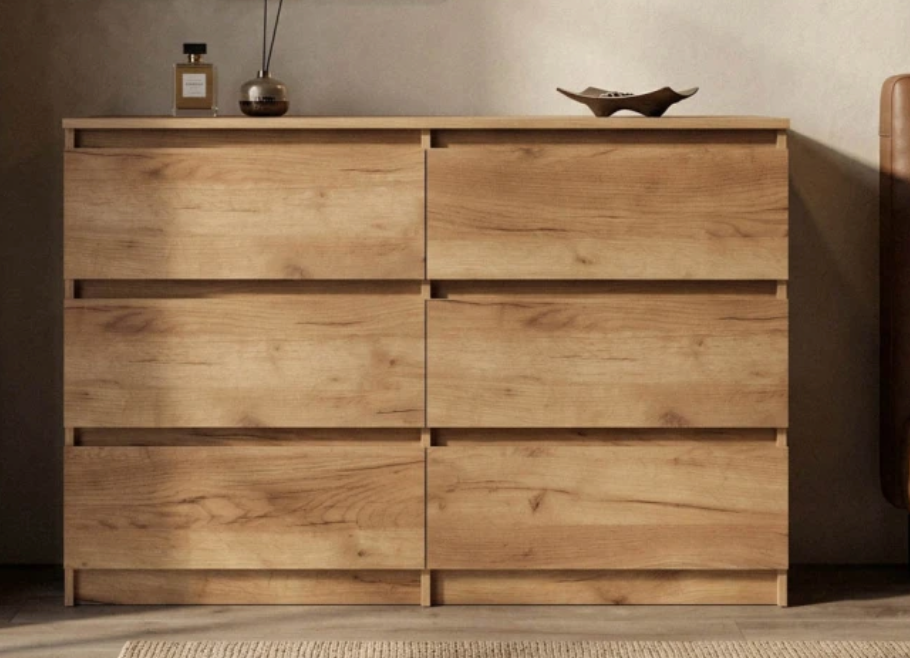Kommode Monaco – grifflos, minimalistisch, in drei Farben