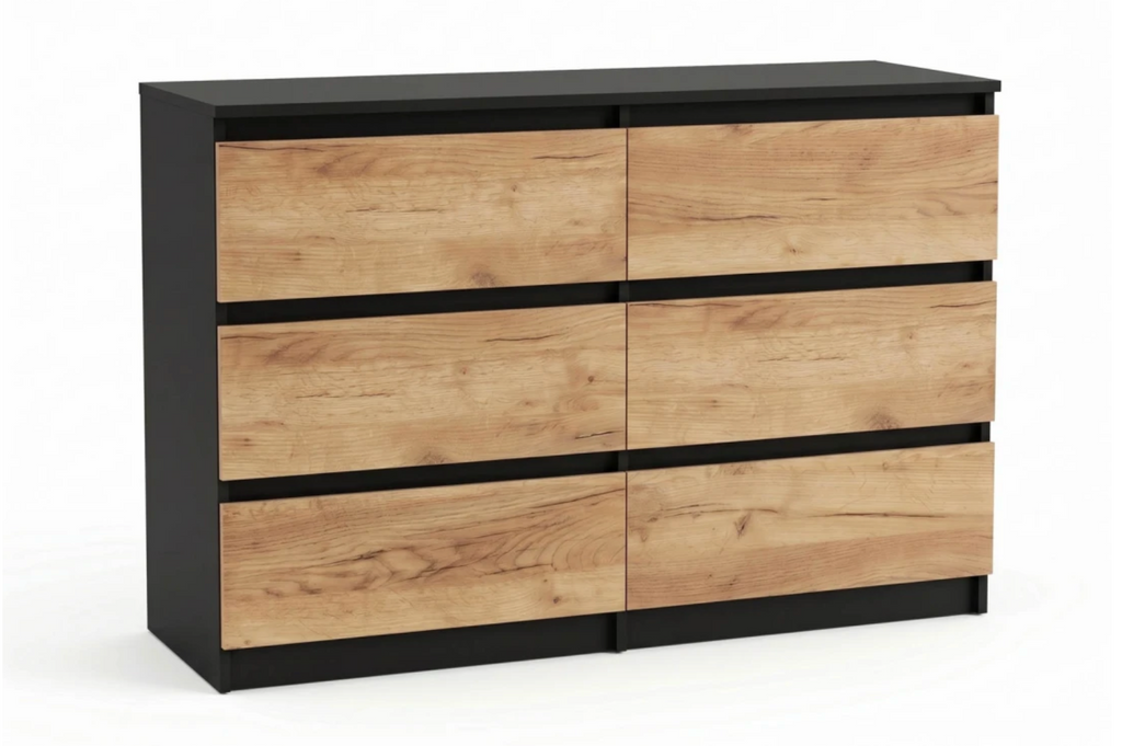 Kommode Monaco – grifflos, minimalistisch, in drei Farben