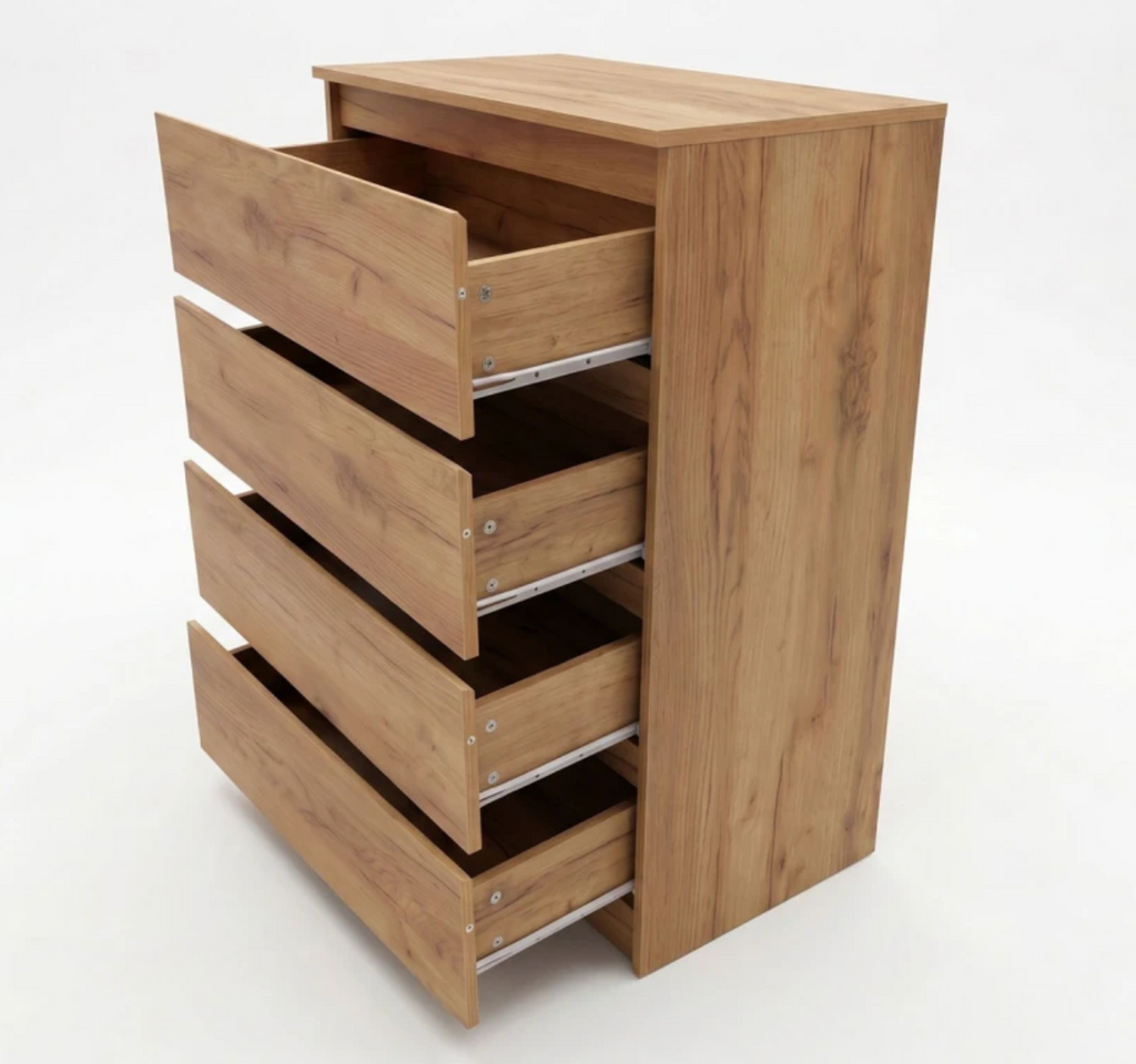 Kommode Monaco – grifflos, minimalistisch, in drei Farben