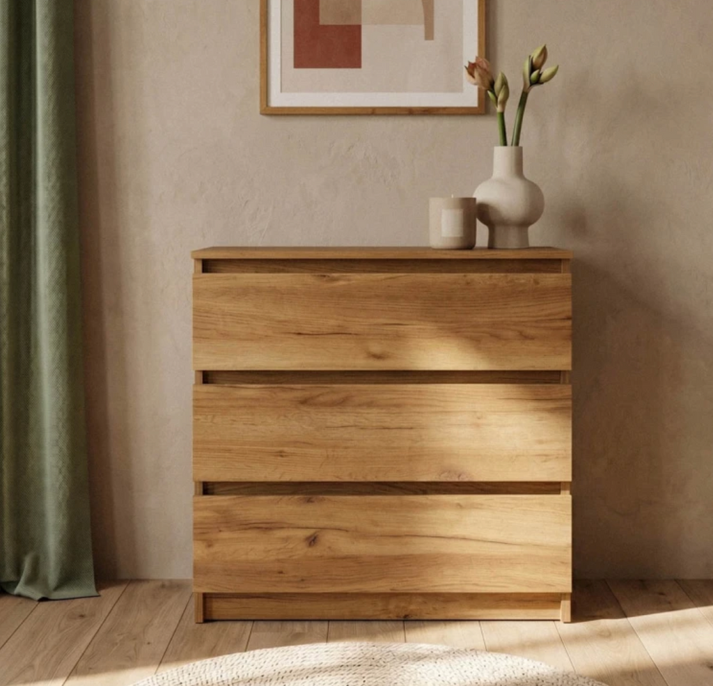 Kommode Monaco – grifflos, minimalistisch, in drei Farben
